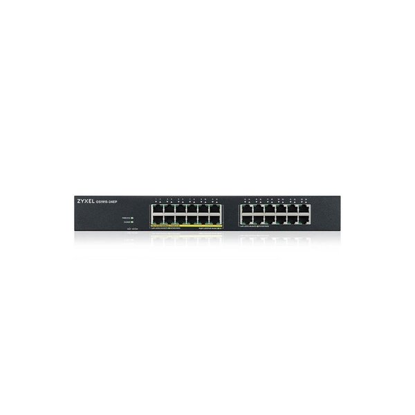 Zyxel 24-port GbE Smart Managed PoE Switch GS1915-24EP
